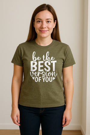 Inspirational T-Shirt, Positive Self Improvement Quote Design for Graduation and Motivation