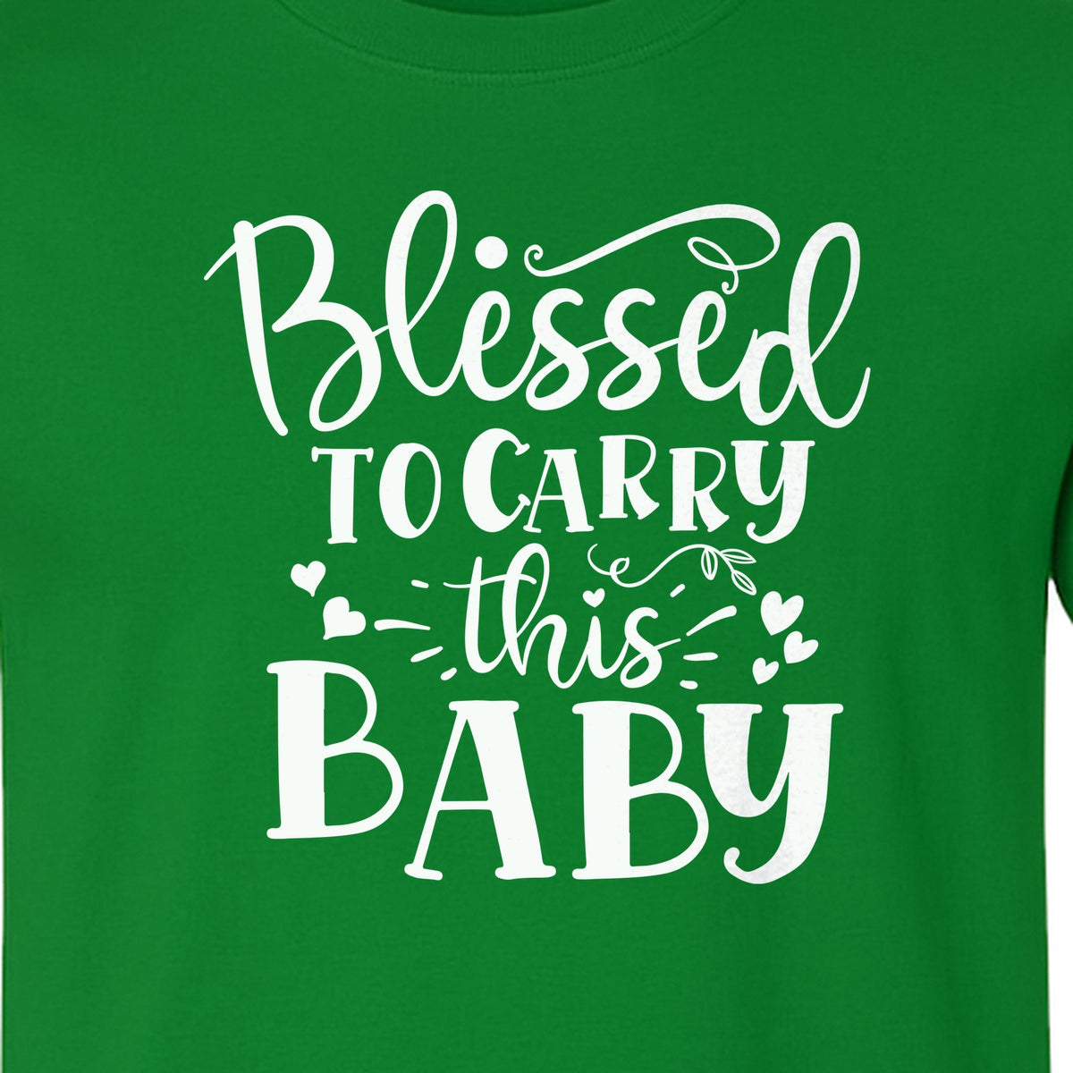 Blessed To Carry This Baby T-Shirt, Christian Pregnancy Gift for Expecting Moms