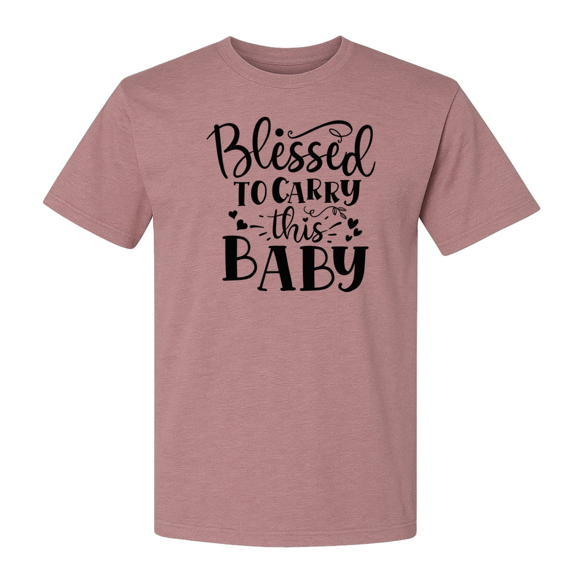Blessed To Carry This Baby T-Shirt, Christian Pregnancy Gift for Expecting Moms