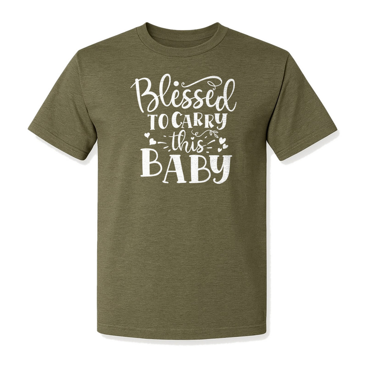 Blessed To Carry This Baby T-Shirt, Christian Pregnancy Gift for Expecting Moms