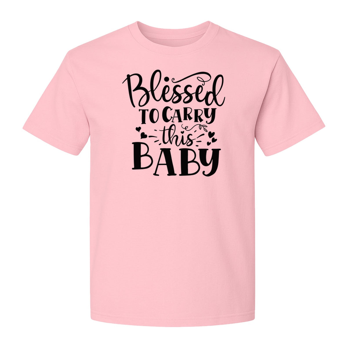 Blessed To Carry This Baby T-Shirt, Christian Pregnancy Gift for Expecting Moms