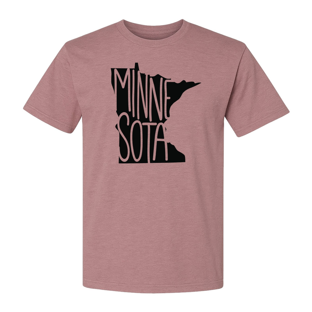 Minnesota State Map T-Shirt, Typography Travel Souvenir for Proud Residents and Visitors