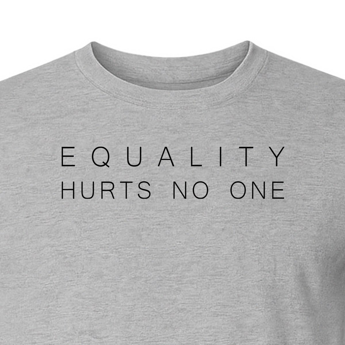 Equality Hurts No One T-Shirt, Feminism and Social Justice Statement Design