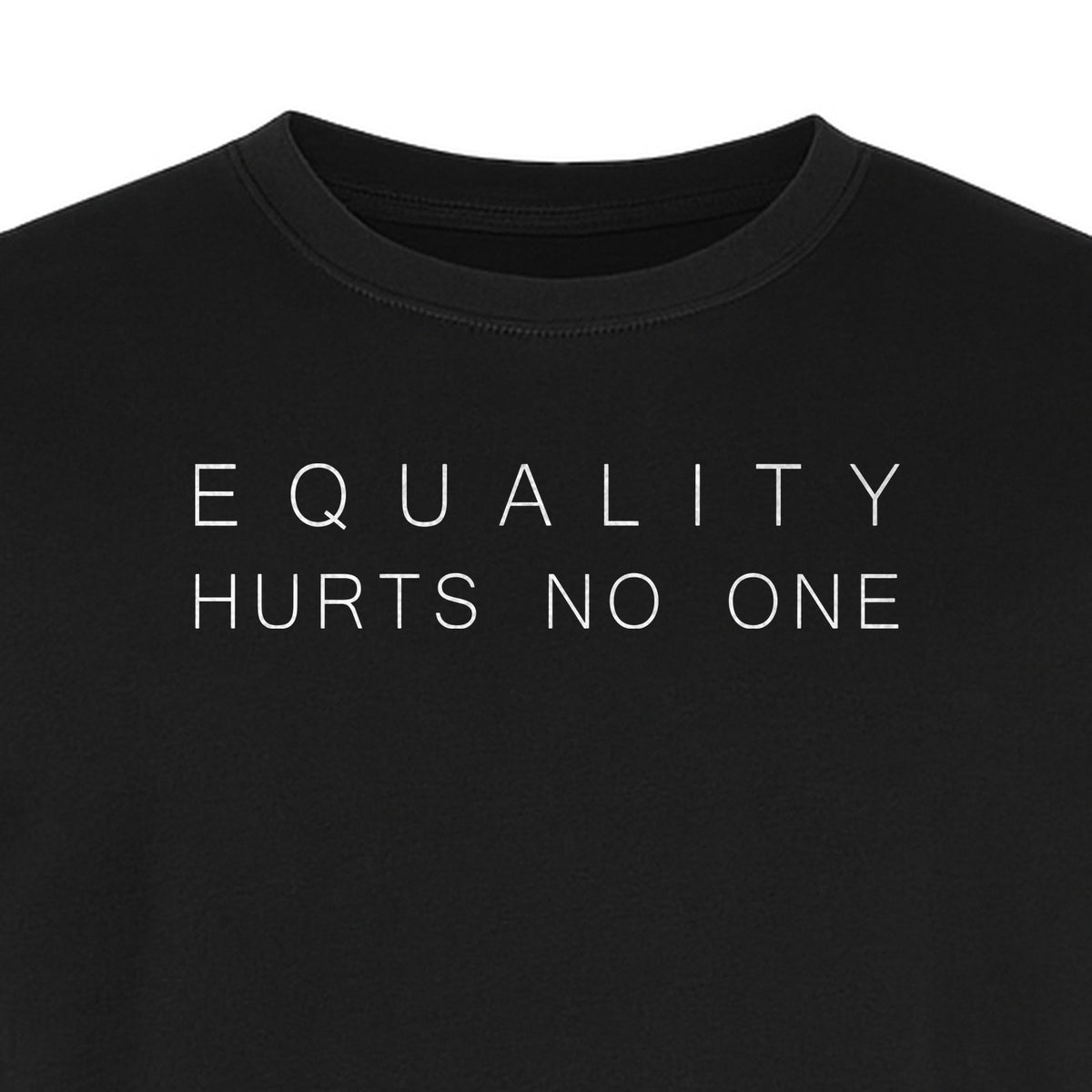 Equality Hurts No One T-Shirt, Feminism and Social Justice Statement Design