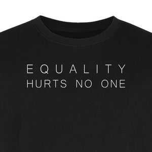 Equality Hurts No One T-Shirt, Feminism and Social Justice Statement Design