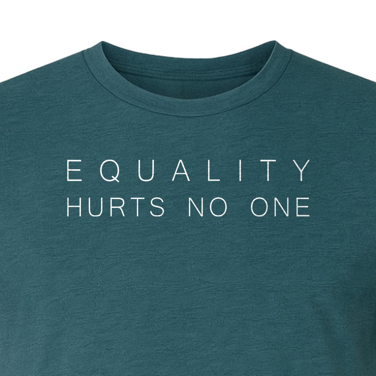 Equality Hurts No One T-Shirt, Feminism and Social Justice Statement Design