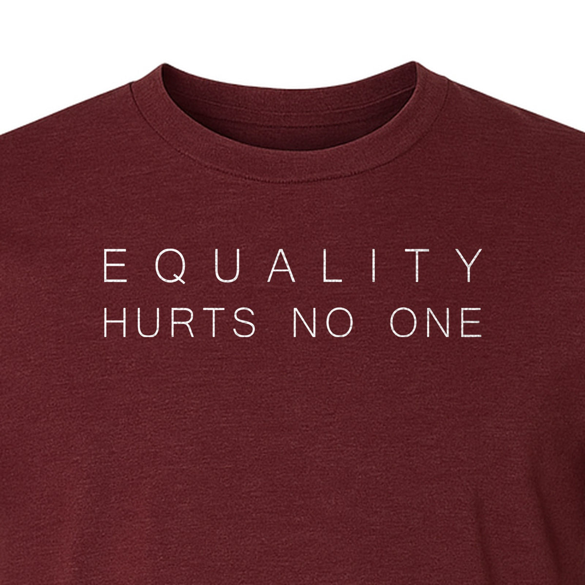 Equality Hurts No One T-Shirt, Feminism and Social Justice Statement Design
