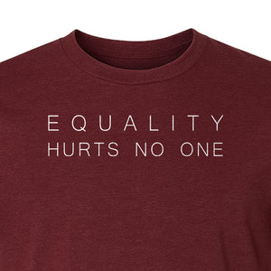 Equality Hurts No One T-Shirt, Feminism and Social Justice Statement Design