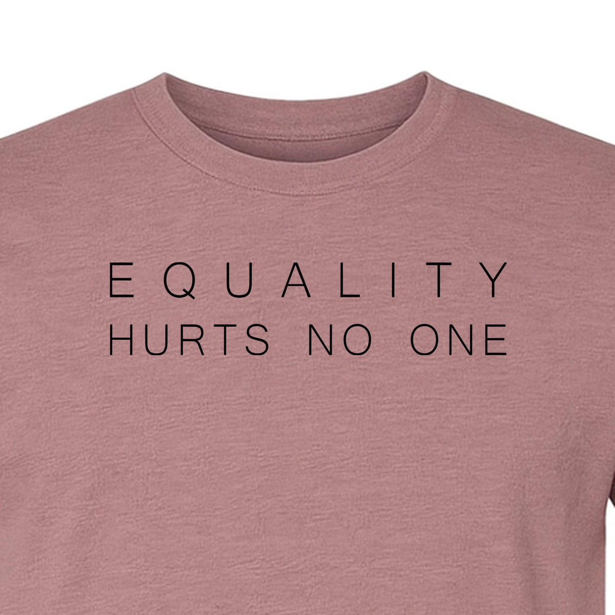 Equality Hurts No One T-Shirt, Feminism and Social Justice Statement Design