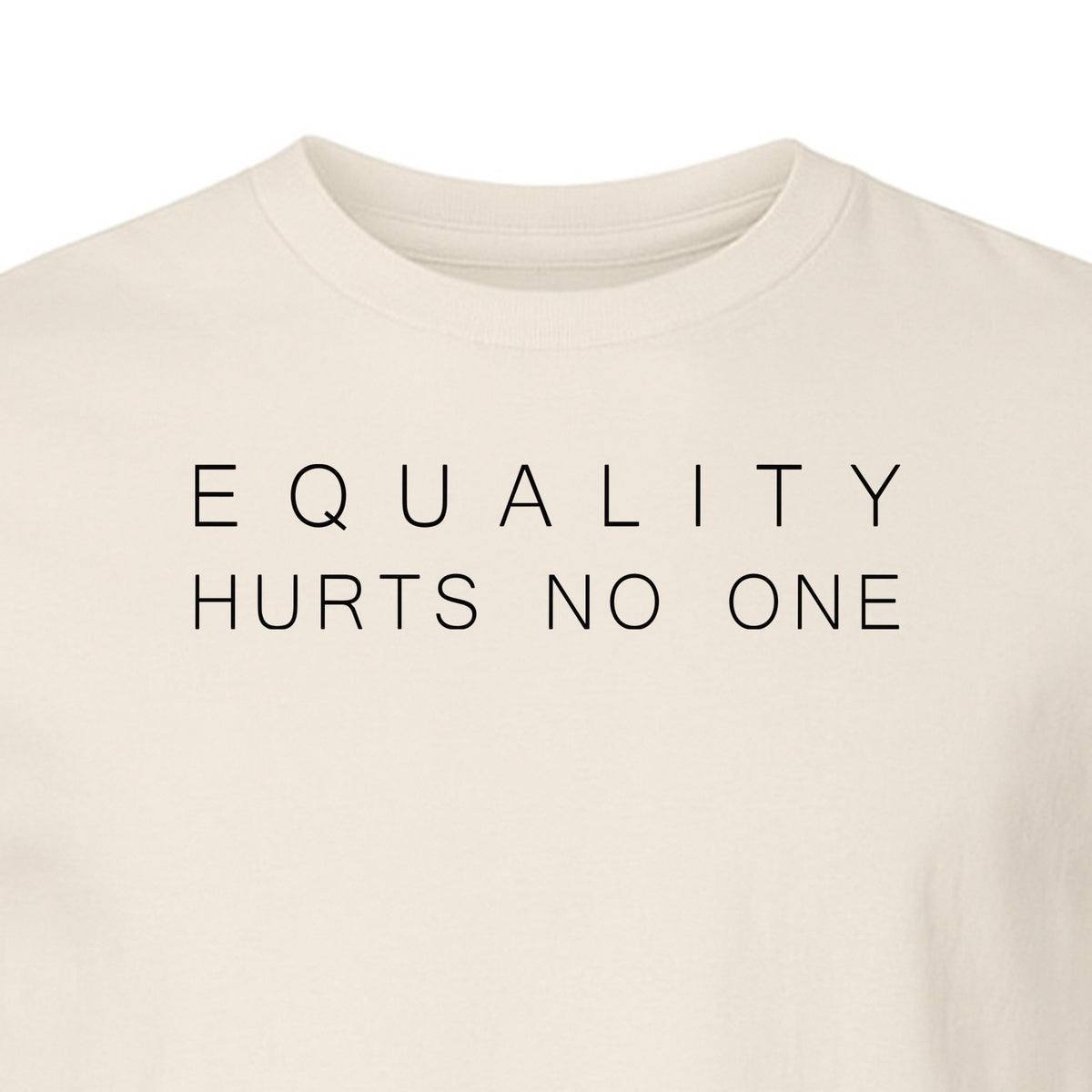 Equality Hurts No One T-Shirt, Feminism and Social Justice Statement Design