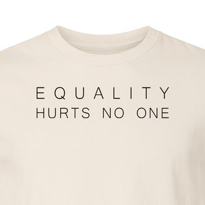 Equality Hurts No One T-Shirt, Feminism and Social Justice Statement Design