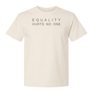 Equality Hurts No One T-Shirt, Feminism and Social Justice Statement Design