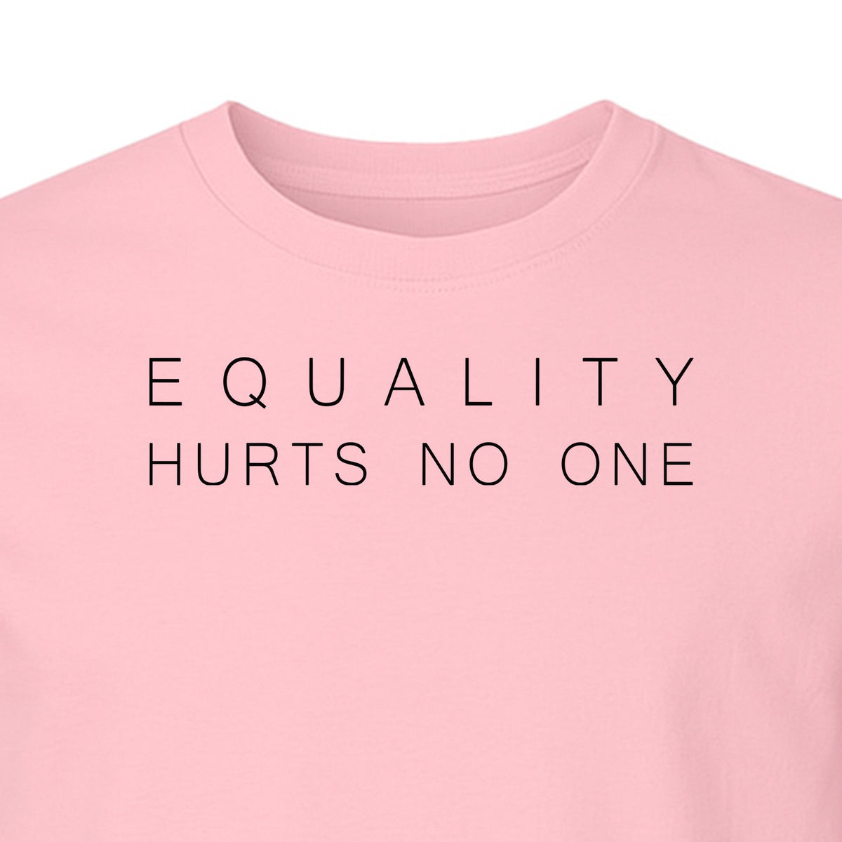 Equality Hurts No One T-Shirt, Feminism and Social Justice Statement Design