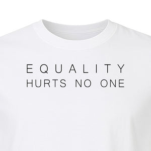 Equality Hurts No One T-Shirt, Feminism and Social Justice Statement Design