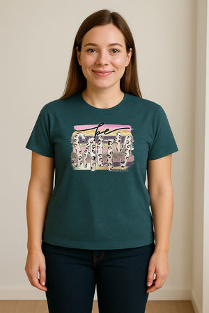 Be Salty T-Shirt, Matthew 5:13 Leopard Letter Christian Faith Graphic for Believers and Worship