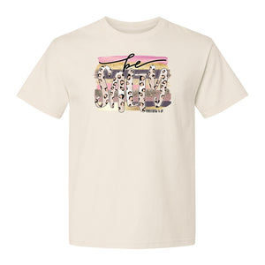 Be Salty T-Shirt, Matthew 5:13 Leopard Letter Christian Faith Graphic for Believers and Worship