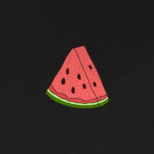 Watermelon T-Shirt, Cute Small Left Chest Fruit Graphic Tee for Summer Outfits and Gifts