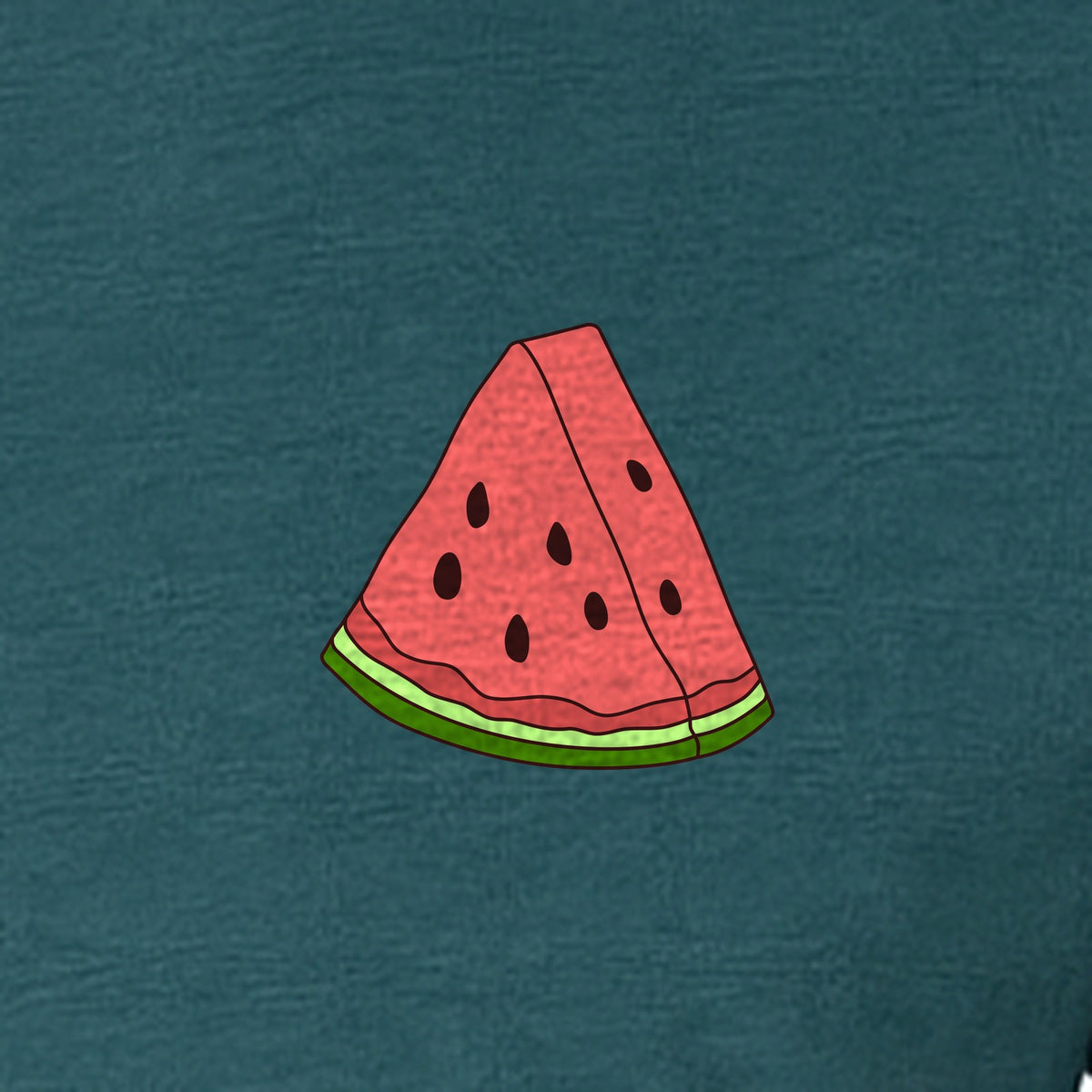 Watermelon T-Shirt, Cute Small Left Chest Fruit Graphic Tee for Summer Outfits and Gifts