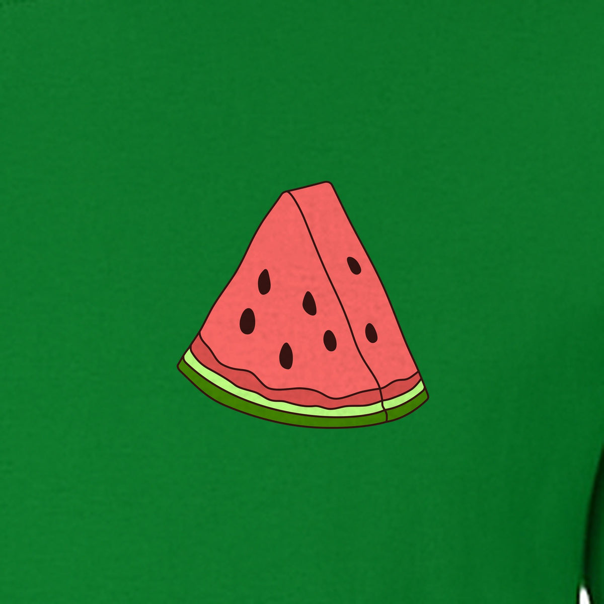 Watermelon T-Shirt, Cute Small Left Chest Fruit Graphic Tee for Summer Outfits and Gifts