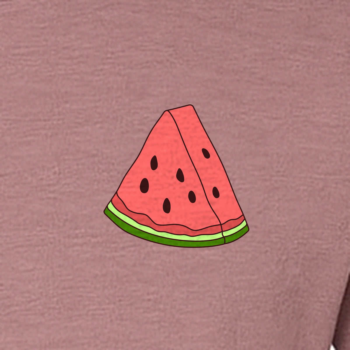 Watermelon T-Shirt, Cute Small Left Chest Fruit Graphic Tee for Summer Outfits and Gifts
