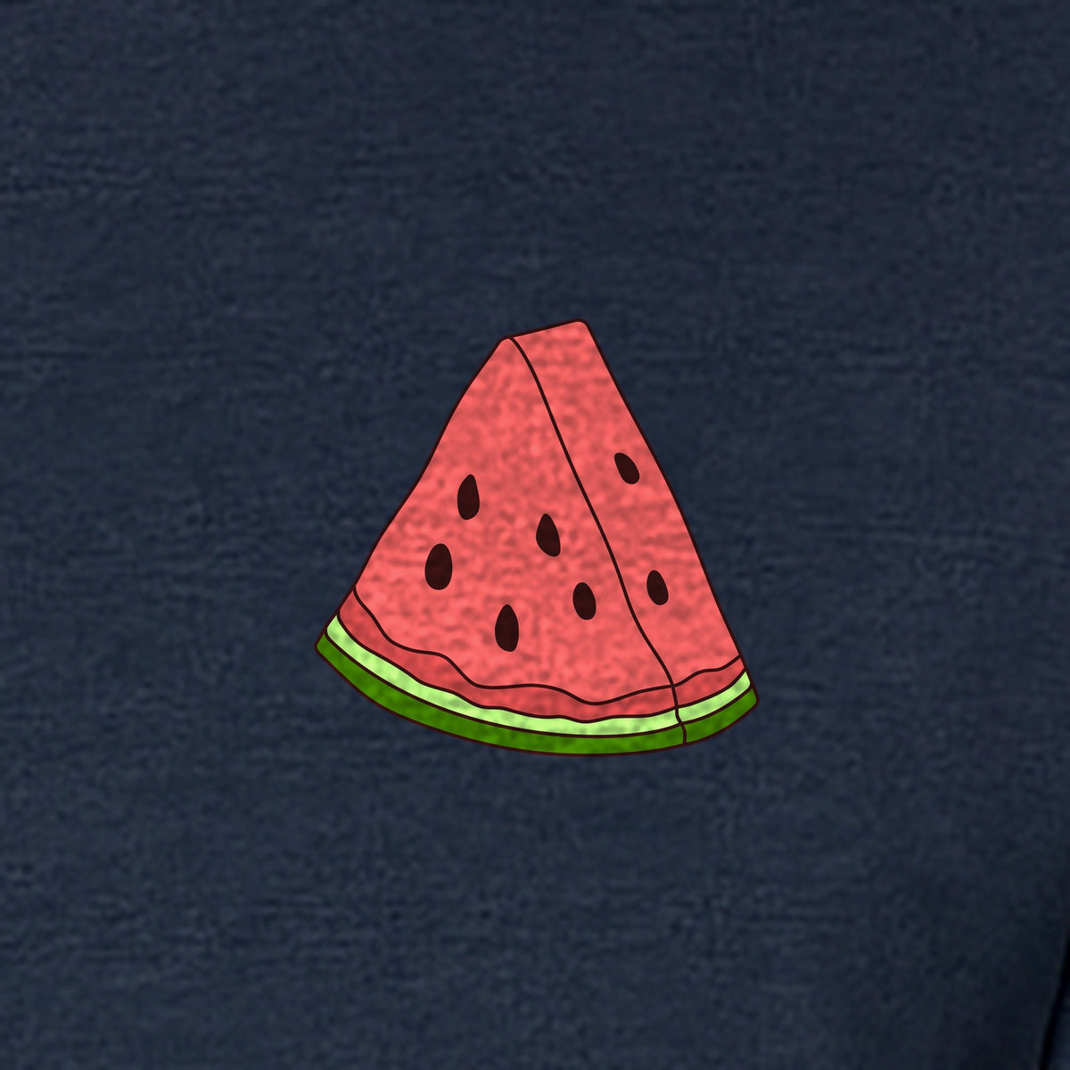 Watermelon T-Shirt, Cute Small Left Chest Fruit Graphic Tee for Summer Outfits and Gifts