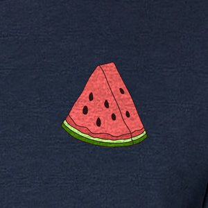 Watermelon T-Shirt, Cute Small Left Chest Fruit Graphic Tee for Summer Outfits and Gifts