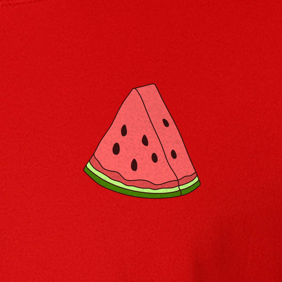 Watermelon T-Shirt, Cute Small Left Chest Fruit Graphic Tee for Summer Outfits and Gifts
