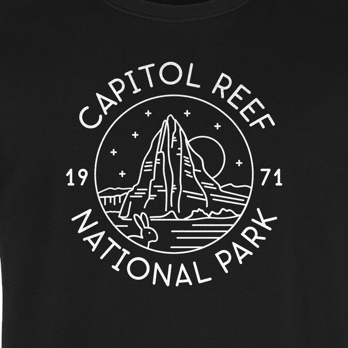 Capitol Reef National Park T-Shirt, Utah Desert Hiking and Camping Souvenir