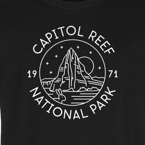 Capitol Reef National Park T-Shirt, Utah Desert Hiking and Camping Souvenir