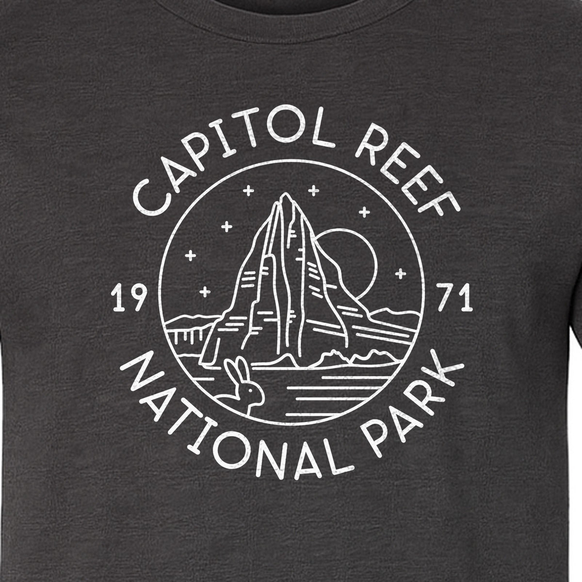Capitol Reef National Park T-Shirt, Utah Desert Hiking and Camping Souvenir