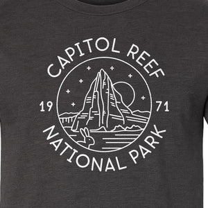 Capitol Reef National Park T-Shirt, Utah Desert Hiking and Camping Souvenir