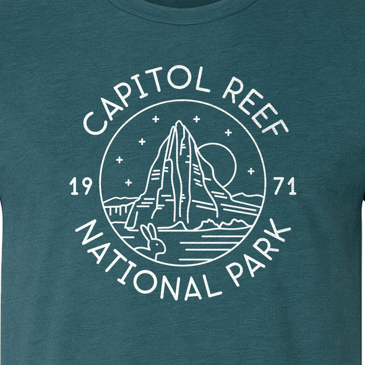 Capitol Reef National Park T-Shirt, Utah Desert Hiking and Camping Souvenir