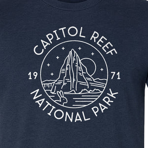 Capitol Reef National Park T-Shirt, Utah Desert Hiking and Camping Souvenir