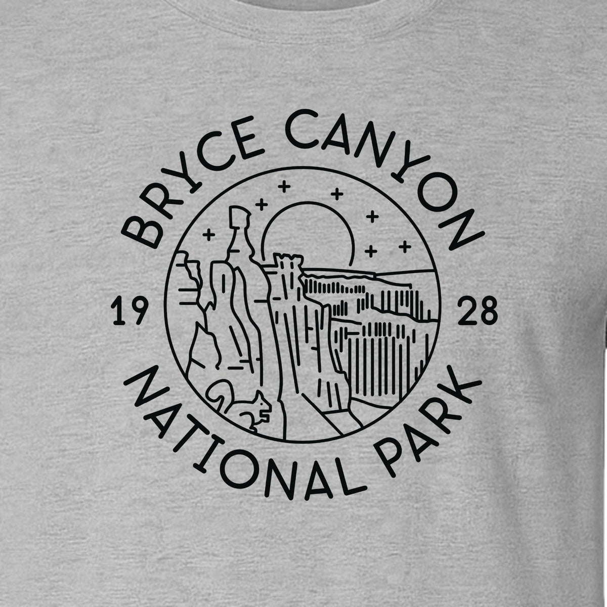 Bryce Canyon National Park T-Shirt, Utah Landscape Hiking Travel Souvenir