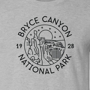 Bryce Canyon National Park T-Shirt, Utah Landscape Hiking Travel Souvenir