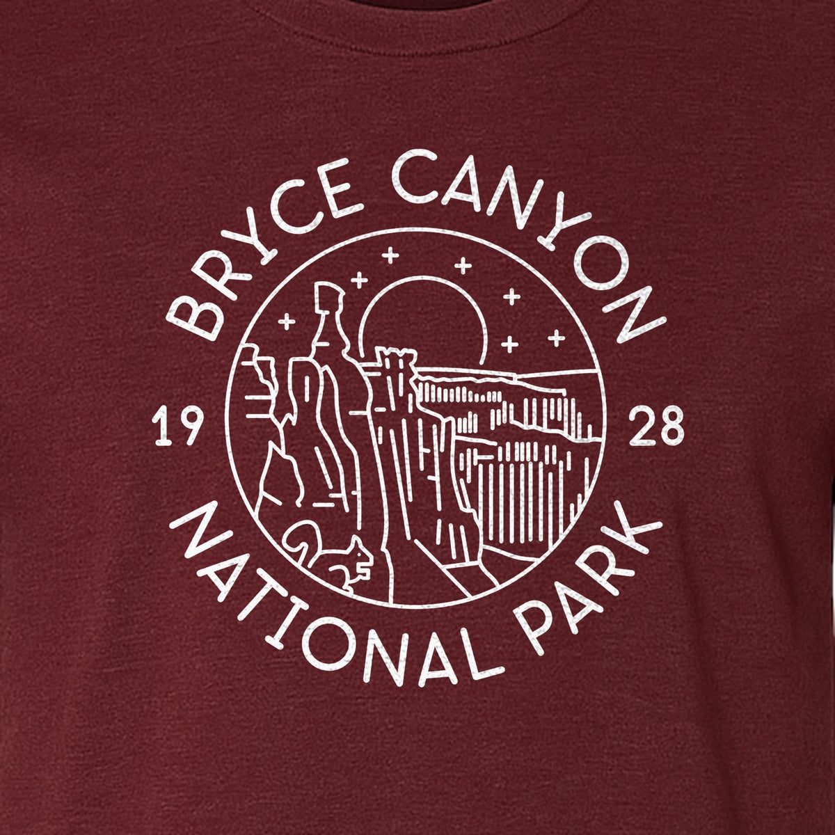 Bryce Canyon National Park T-Shirt, Utah Landscape Hiking Travel Souvenir