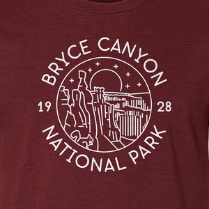 Bryce Canyon National Park T-Shirt, Utah Landscape Hiking Travel Souvenir