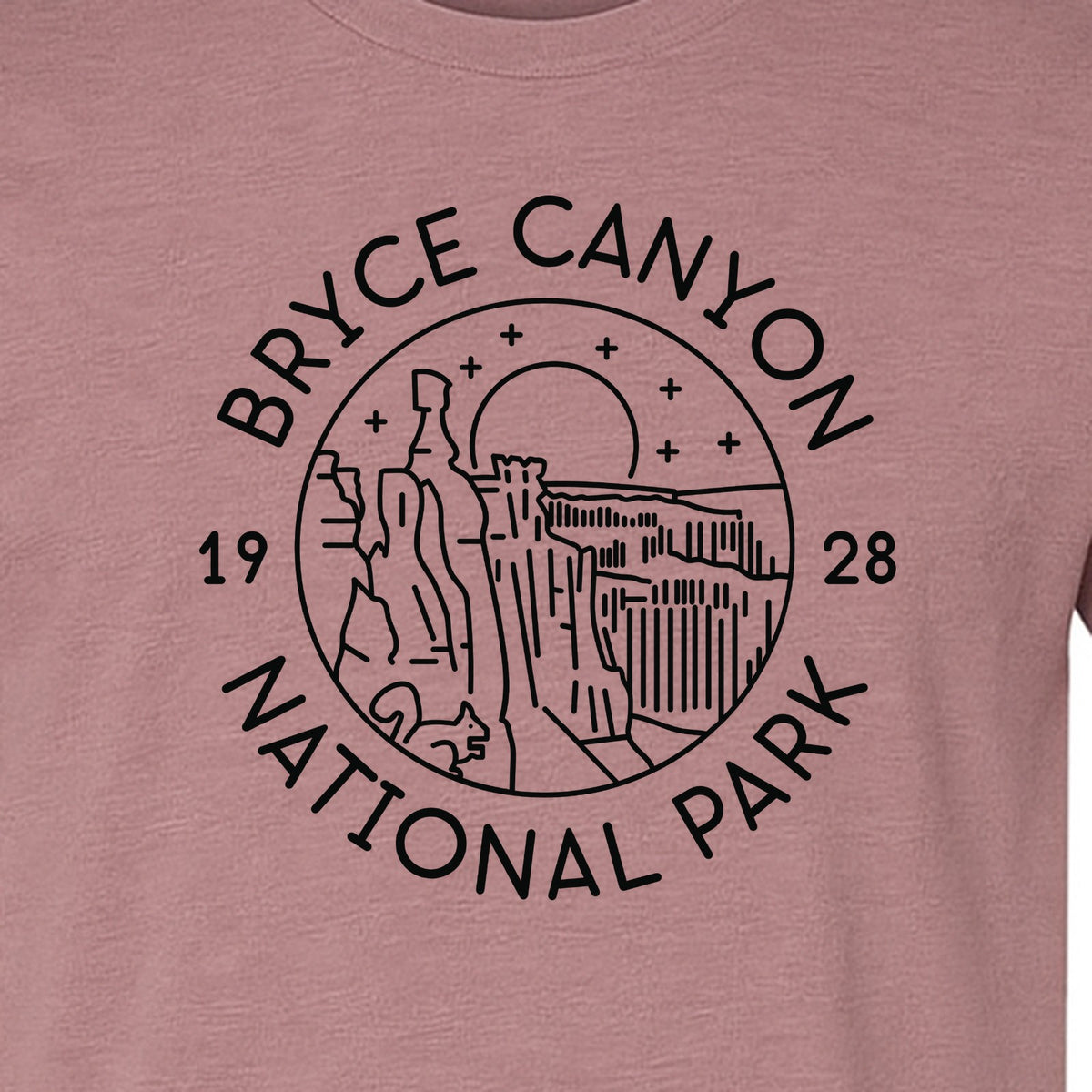 Bryce Canyon National Park T-Shirt, Utah Landscape Hiking Travel Souvenir
