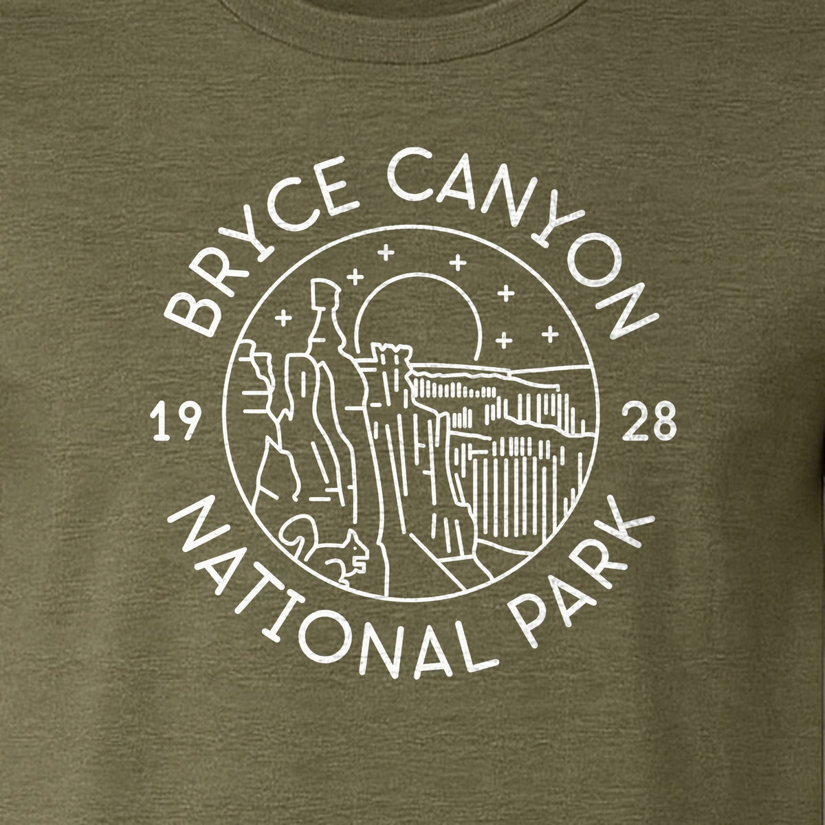 Bryce Canyon National Park T-Shirt, Utah Landscape Hiking Travel Souvenir