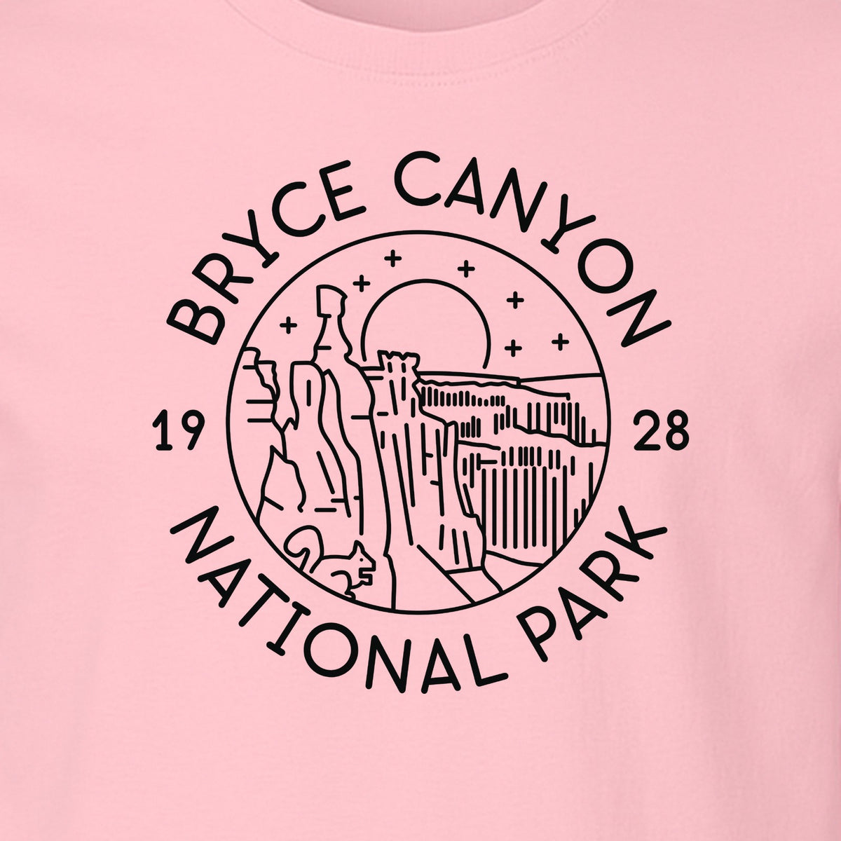 Bryce Canyon National Park T-Shirt, Utah Landscape Hiking Travel Souvenir