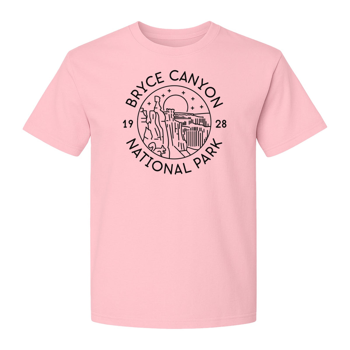 Bryce Canyon National Park T-Shirt, Utah Landscape Hiking Travel Souvenir