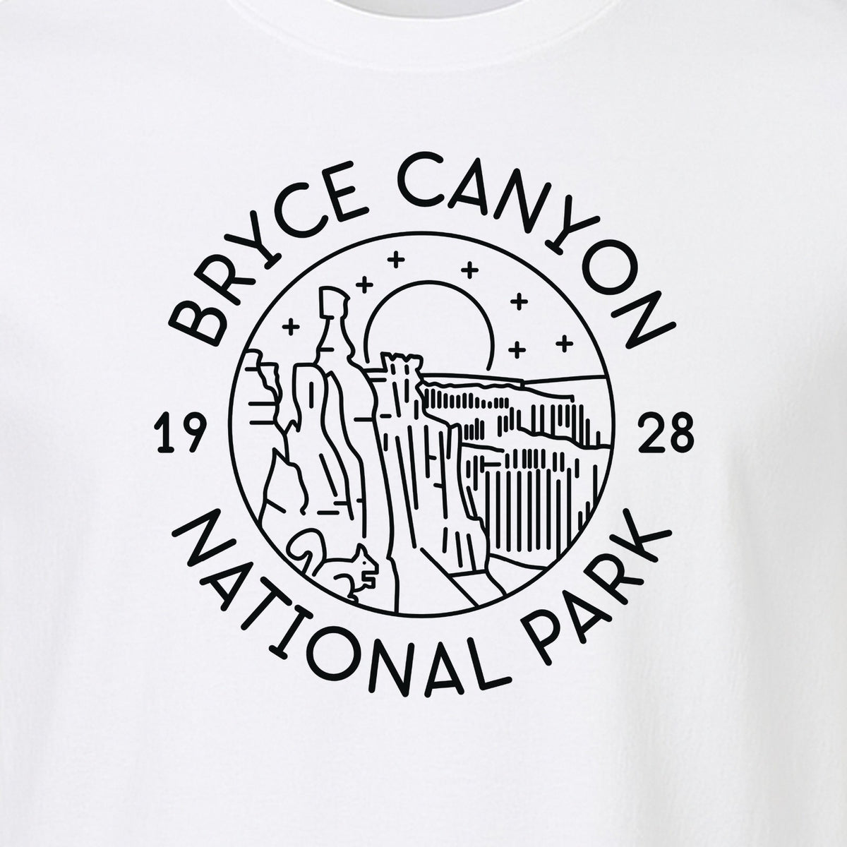 Bryce Canyon National Park T-Shirt, Utah Landscape Hiking Travel Souvenir