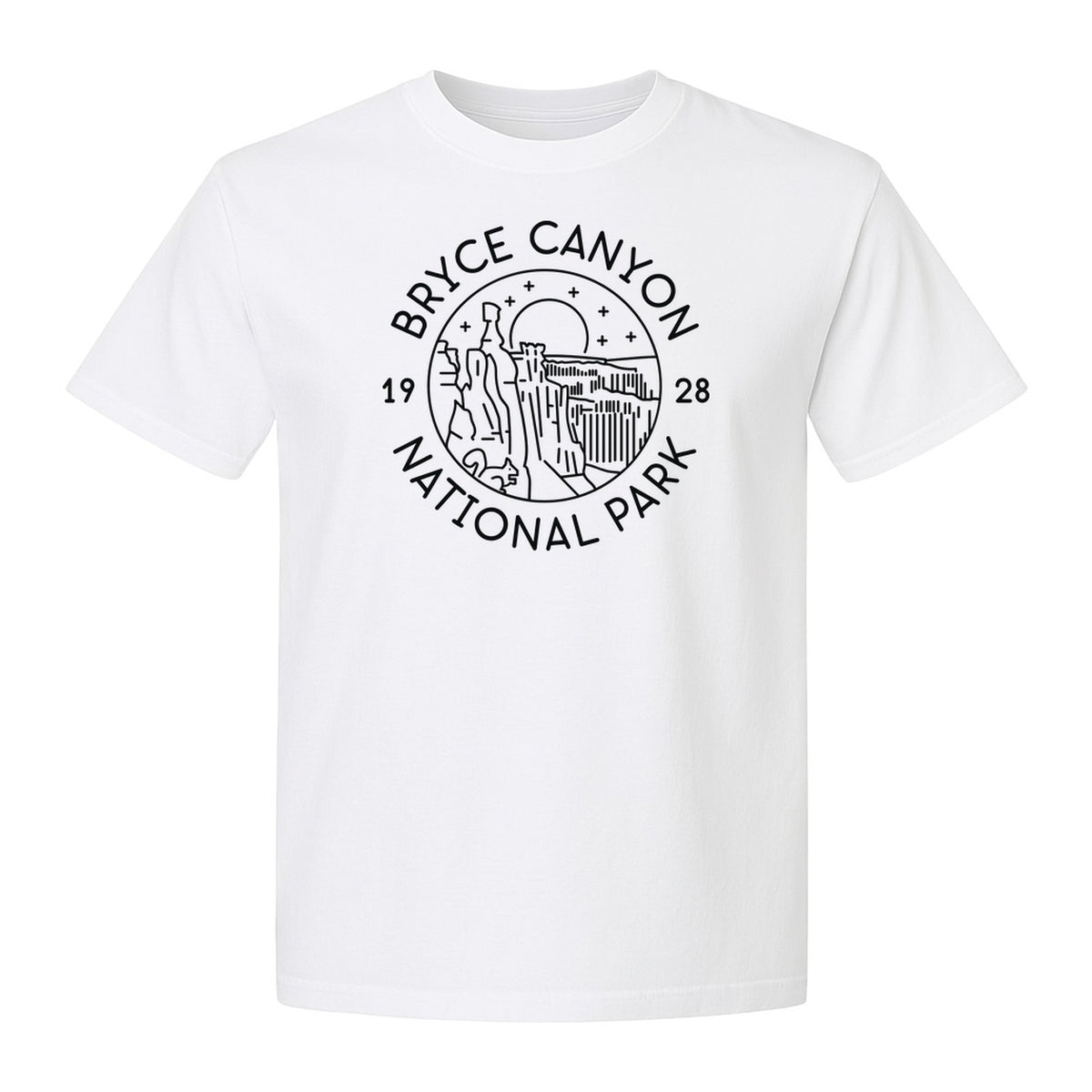 Bryce Canyon National Park T-Shirt, Utah Landscape Hiking Travel Souvenir