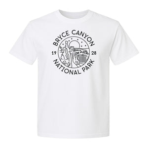 Bryce Canyon National Park T-Shirt, Utah Landscape Hiking Travel Souvenir