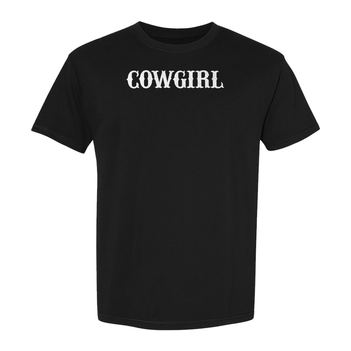 Cowgirl T-Shirt, Western Rodeo Graphic for Country Girls and Ranch Style Fans