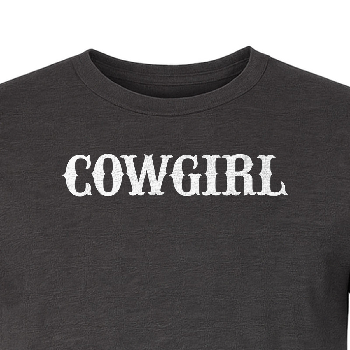 Cowgirl T-Shirt, Western Rodeo Graphic for Country Girls and Ranch Style Fans