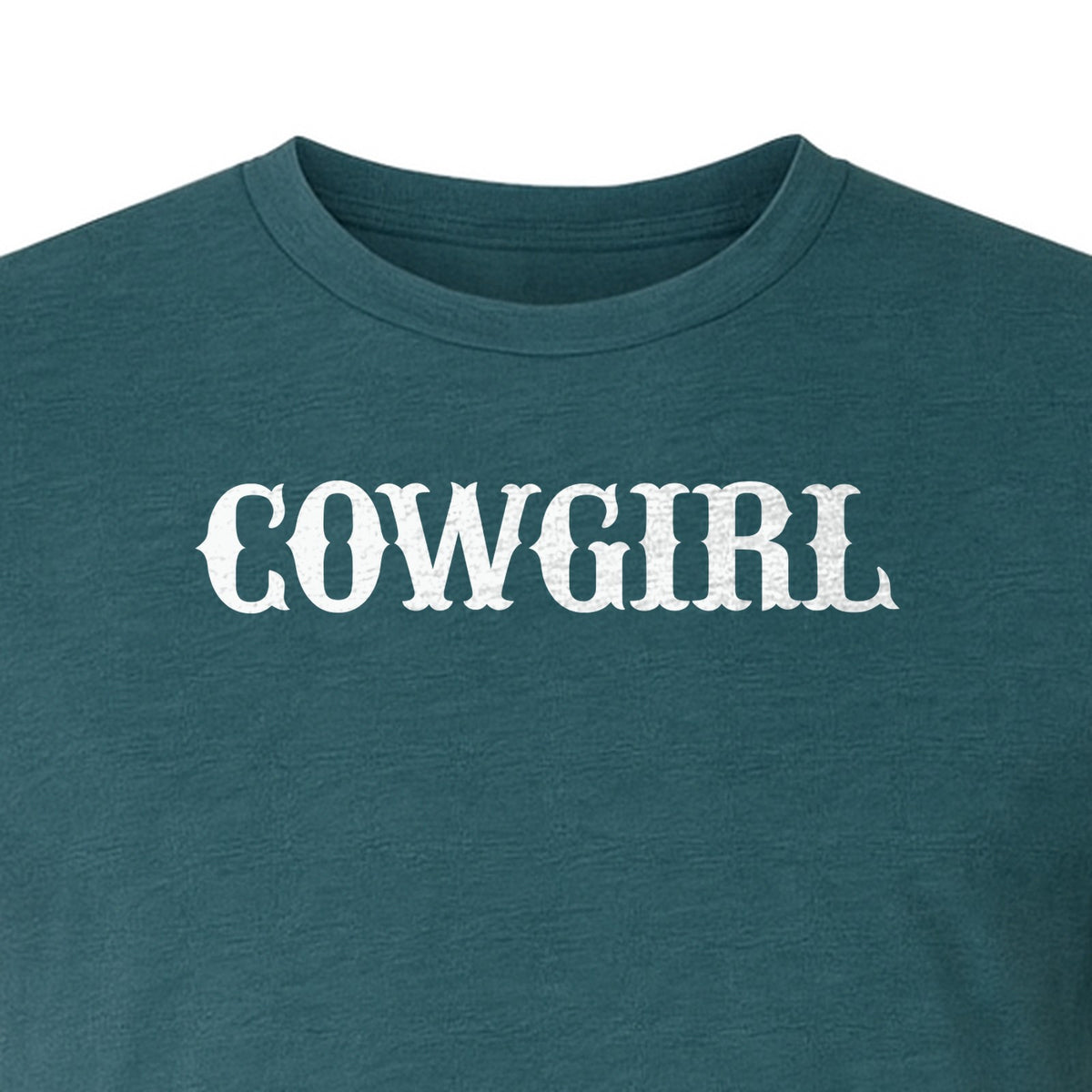 Cowgirl T-Shirt, Western Rodeo Graphic for Country Girls and Ranch Style Fans