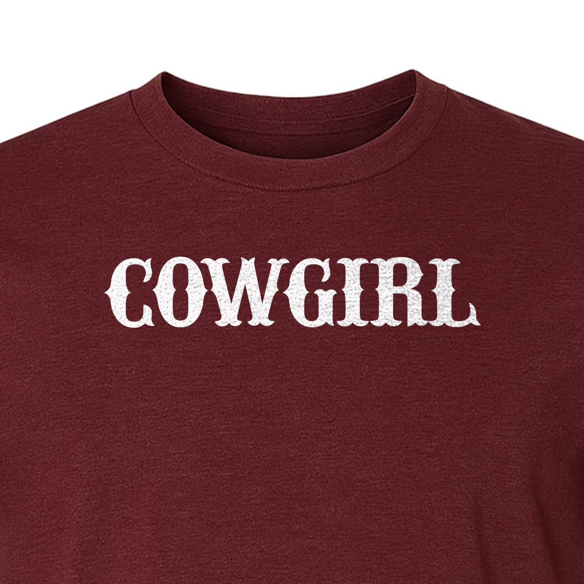 Cowgirl T-Shirt, Western Rodeo Graphic for Country Girls and Ranch Style Fans