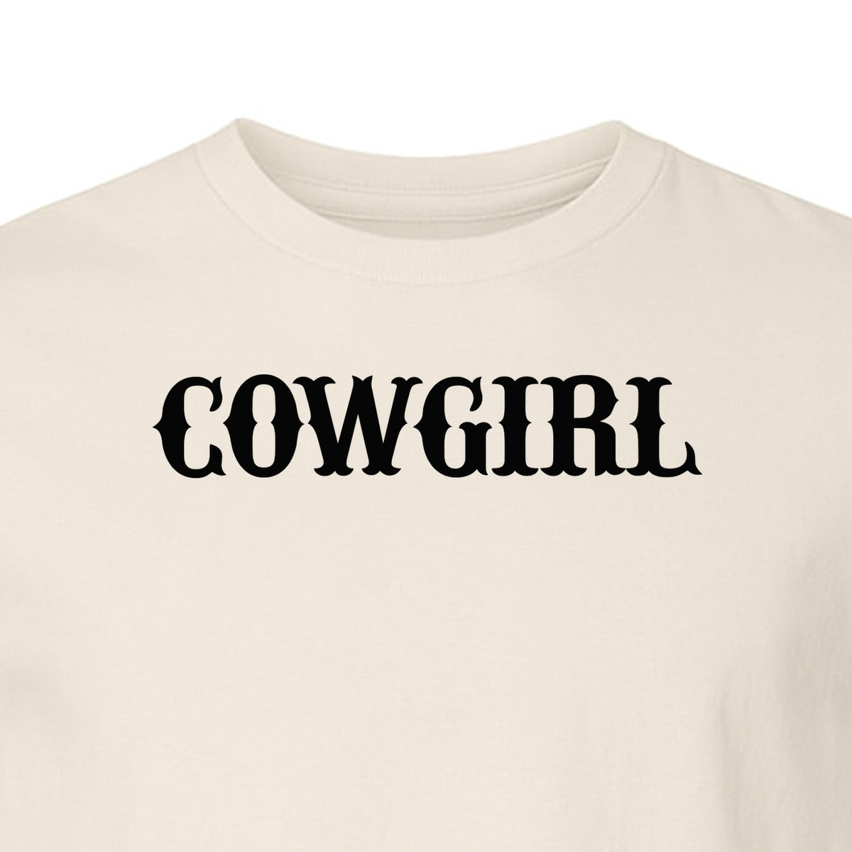 Cowgirl T-Shirt, Western Rodeo Graphic for Country Girls and Ranch Style Fans