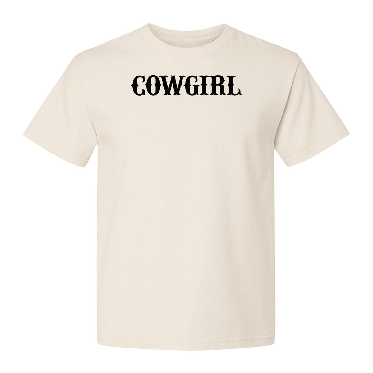 Cowgirl T-Shirt, Western Rodeo Graphic for Country Girls and Ranch Style Fans